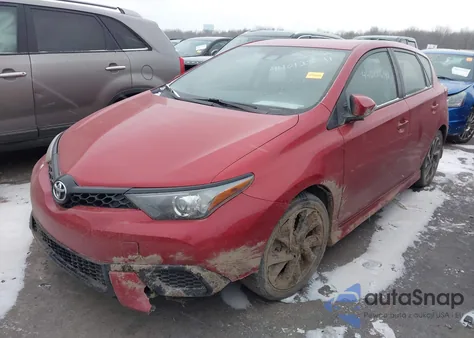 2018 Toyota Corolla Im from USA, damaged, VIN JTNKARJEXJJ563438
